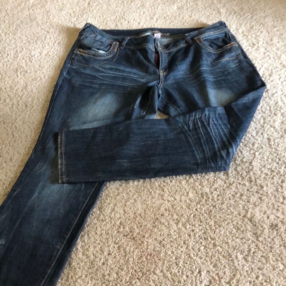 Plus size jeans